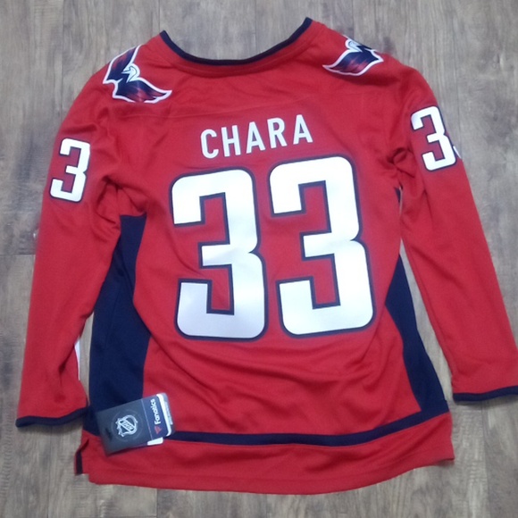 Washington Capitals Women's Jersey Medium Home Breakaway Chara - Picture 2 of 10